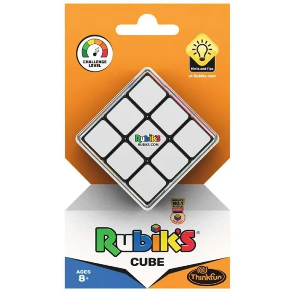 ThinkFun Würfelspiel 76394, Rubiks Cube 3×3, Ab 8 Jahre, 1 Spieler, Zauberwürfel 1